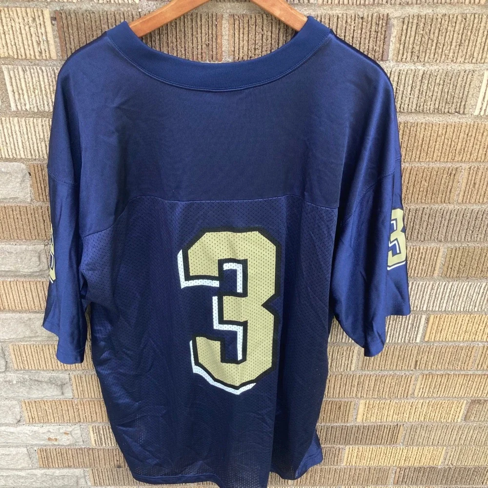 Adidas Pitt Panthers Tyler Palko #3 Football Jersey Mens Large Vtg College Y2K